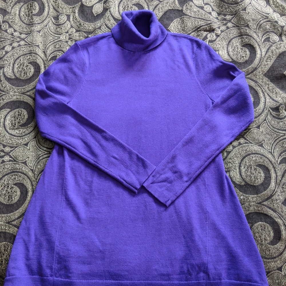 Purple Ralph Lauren turtleneck